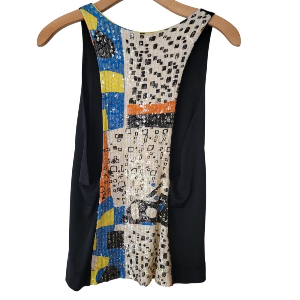 Totalmente Tank Top Sequins Colorful Est Sz XS / S